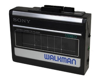 Vintage Retro Walkman SVG - 80s Cassette Player Clipart, Perfect for DIY Projects,80s Cassette Player Clipart