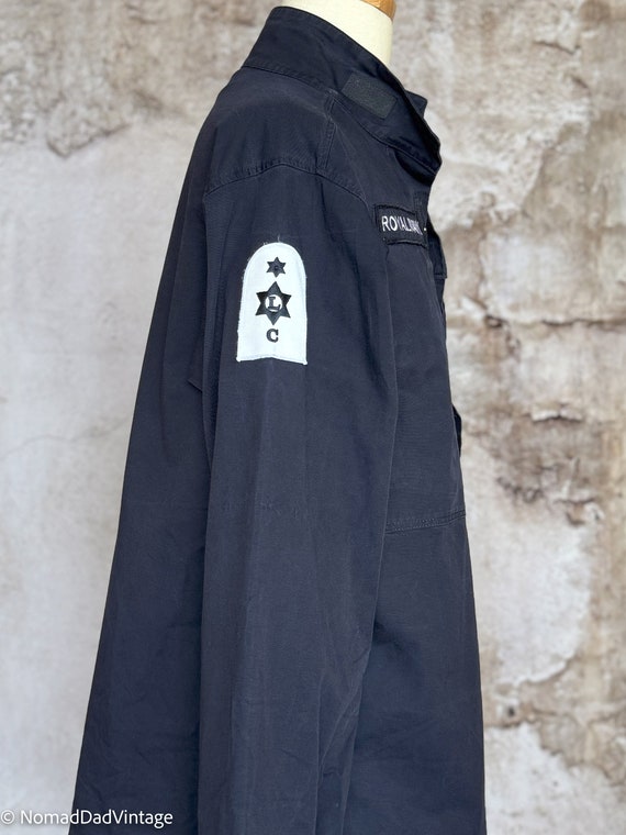 1999 Royal Navy Deck Jacket with patches - image 2