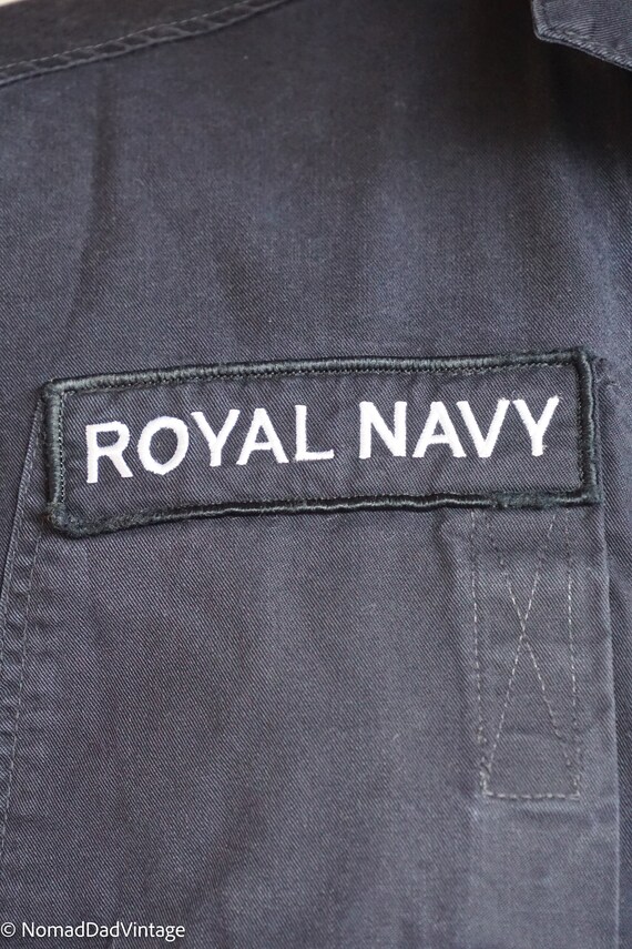 1999 Royal Navy Deck Jacket with patches - image 5