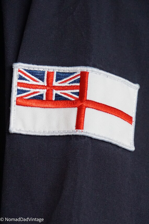 1999 Royal Navy Deck Jacket with patches - image 9
