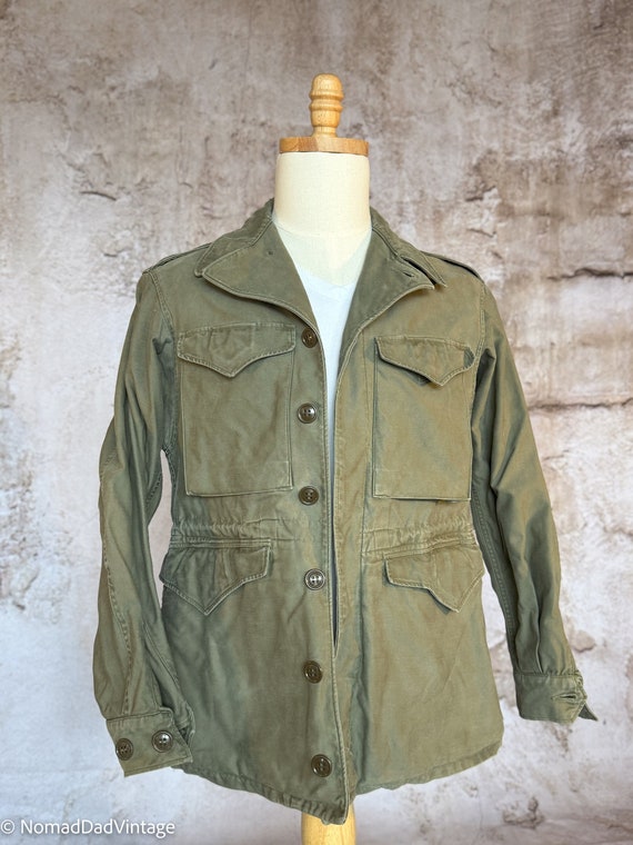 Rare Original M43 Military Field Jacket from WWII - image 1