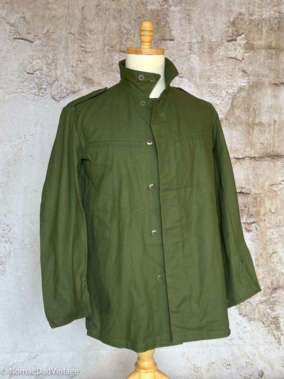 1976 Swedish Field Jacket original issued green co