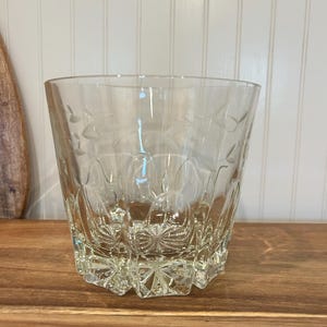 Princess House HERITAGE Crystal Ice Bucket Etched Glass Retired