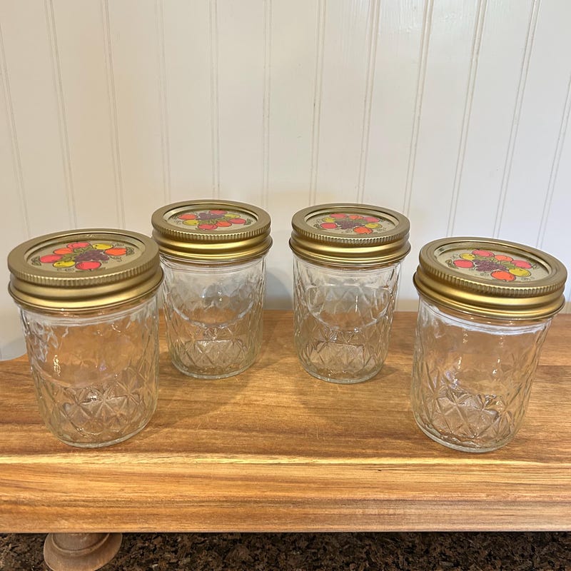 Quilted Jelly Jars - Etsy