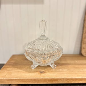 ポーランド製　カットグラス小物入れ Poland cut crystal - Etsy 日本