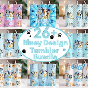 Bluey Tumbler – K & B Custom Designs LLC