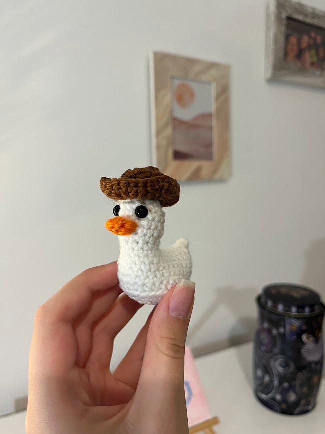 32 Rubber Duck Crochet Patterns for Quirky Handmade Gifts and Cute Decor 15 Crochet Rubber Duck Pattern: Amigurumi with Cowboy