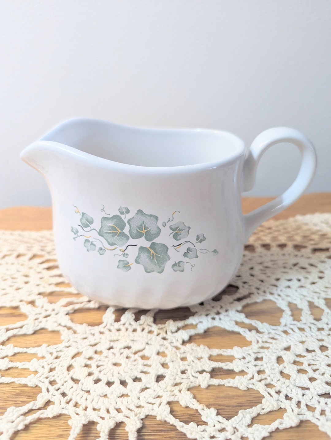 Vintage Corelle Callaway Gravy Boat Etsy