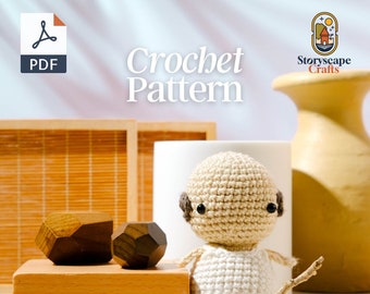 Uncle Crochet Doll Pattern. Citizen Series Amigurumi Pattern. Singapore Inspired Crochet Toy, PDF Pattern, English