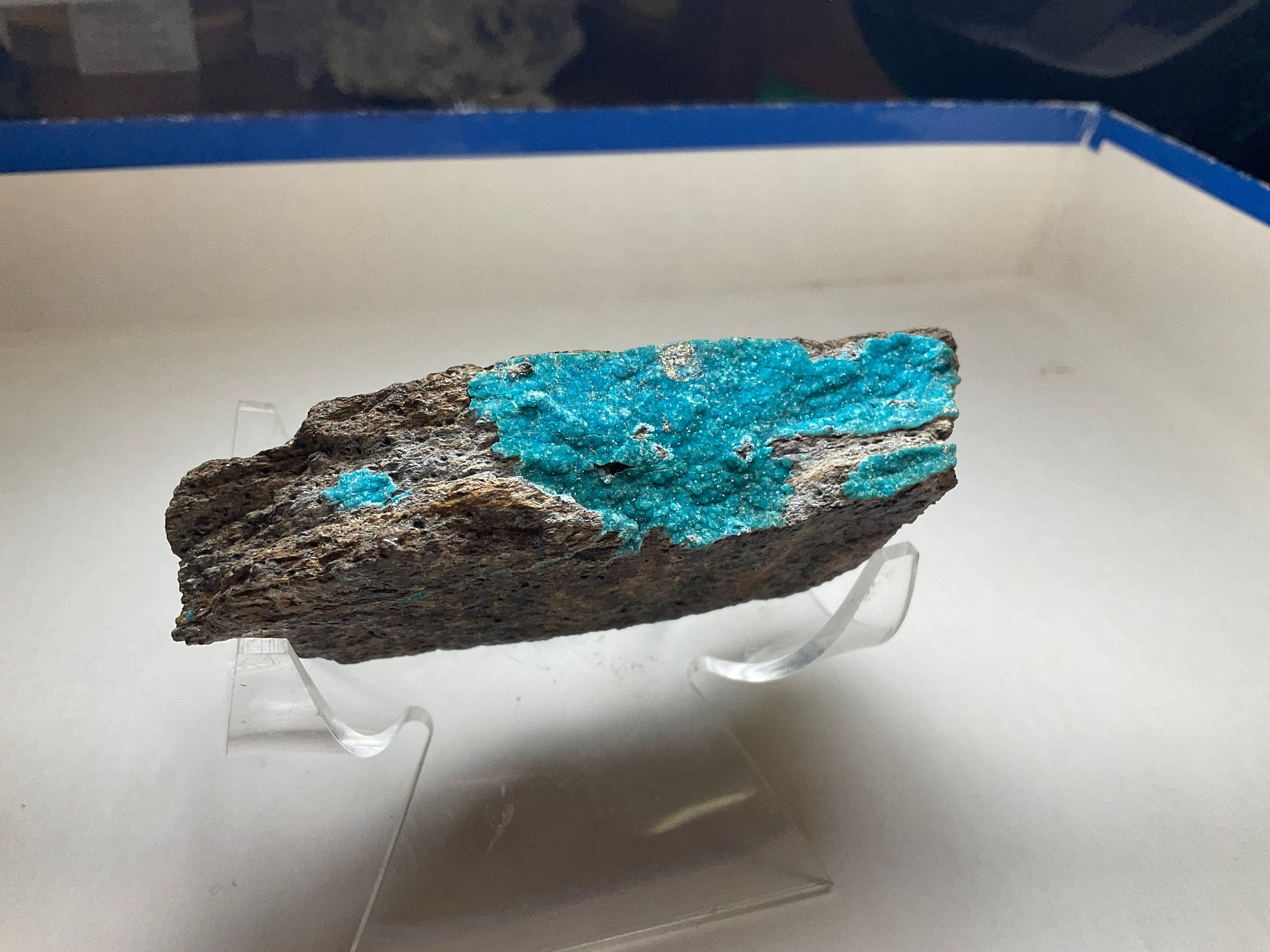 Rare Turquoise Crystals , Mine, Lynch Station, Campbell County