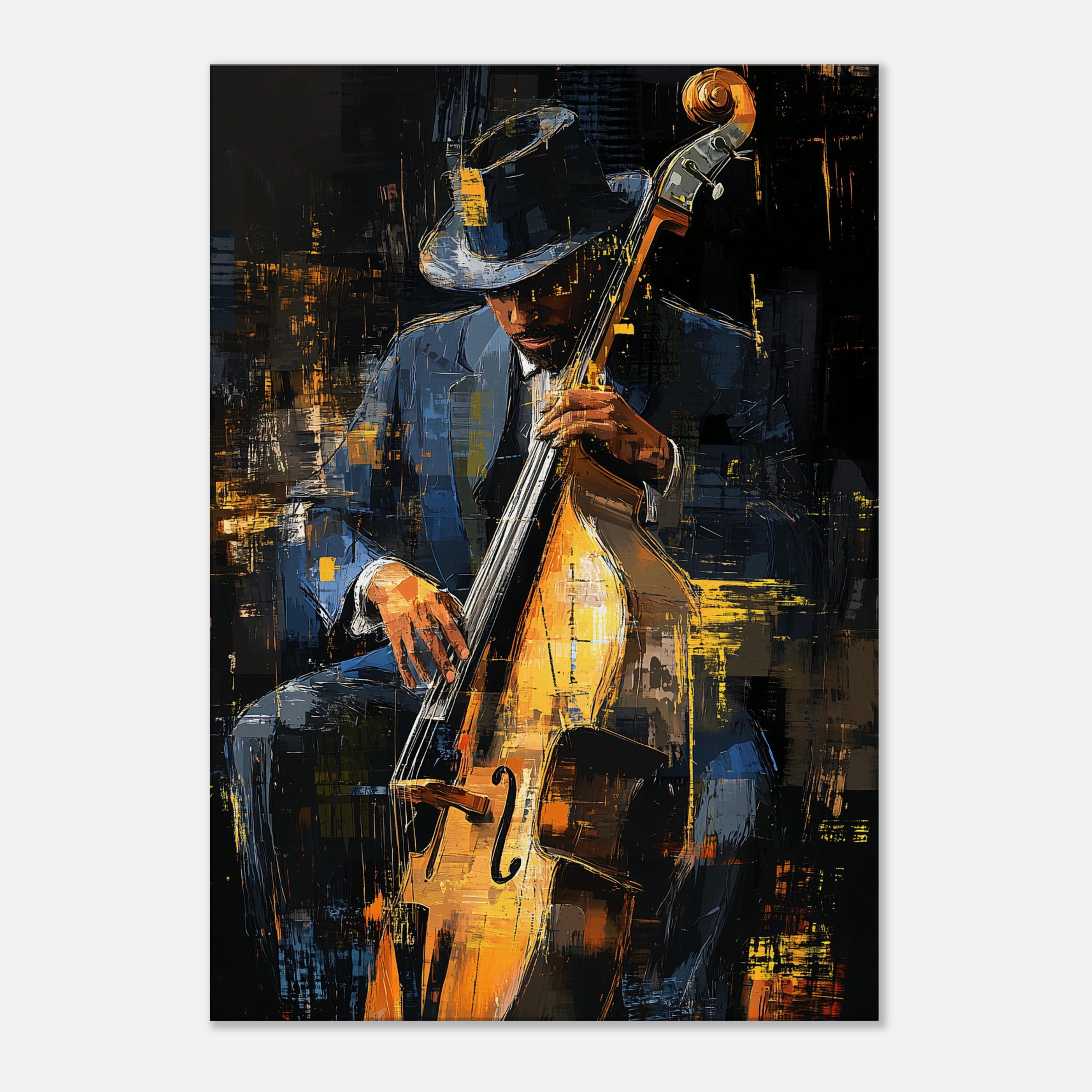 Musical Wall Art-jazz Wall Art-music Wall Decor-musician Art Print