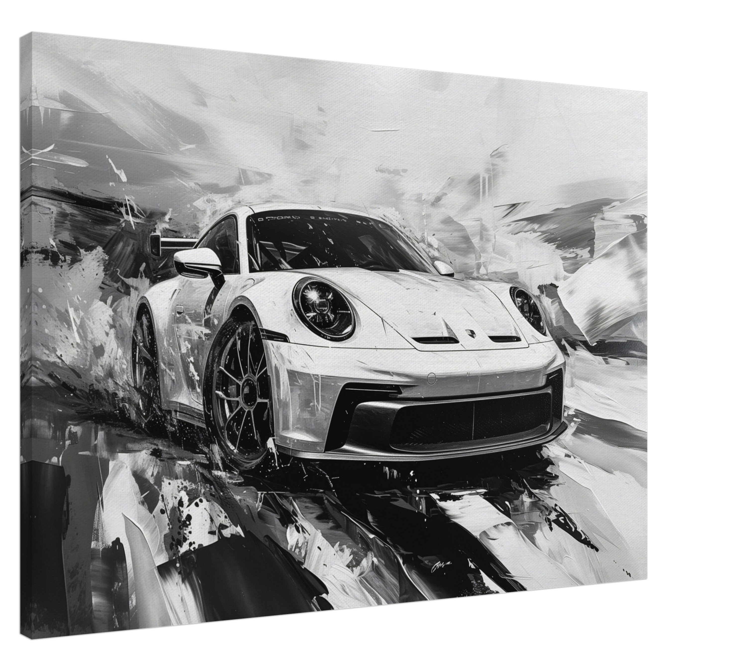 Porsche 911 GT3 capot ouvert - Cars and Roses