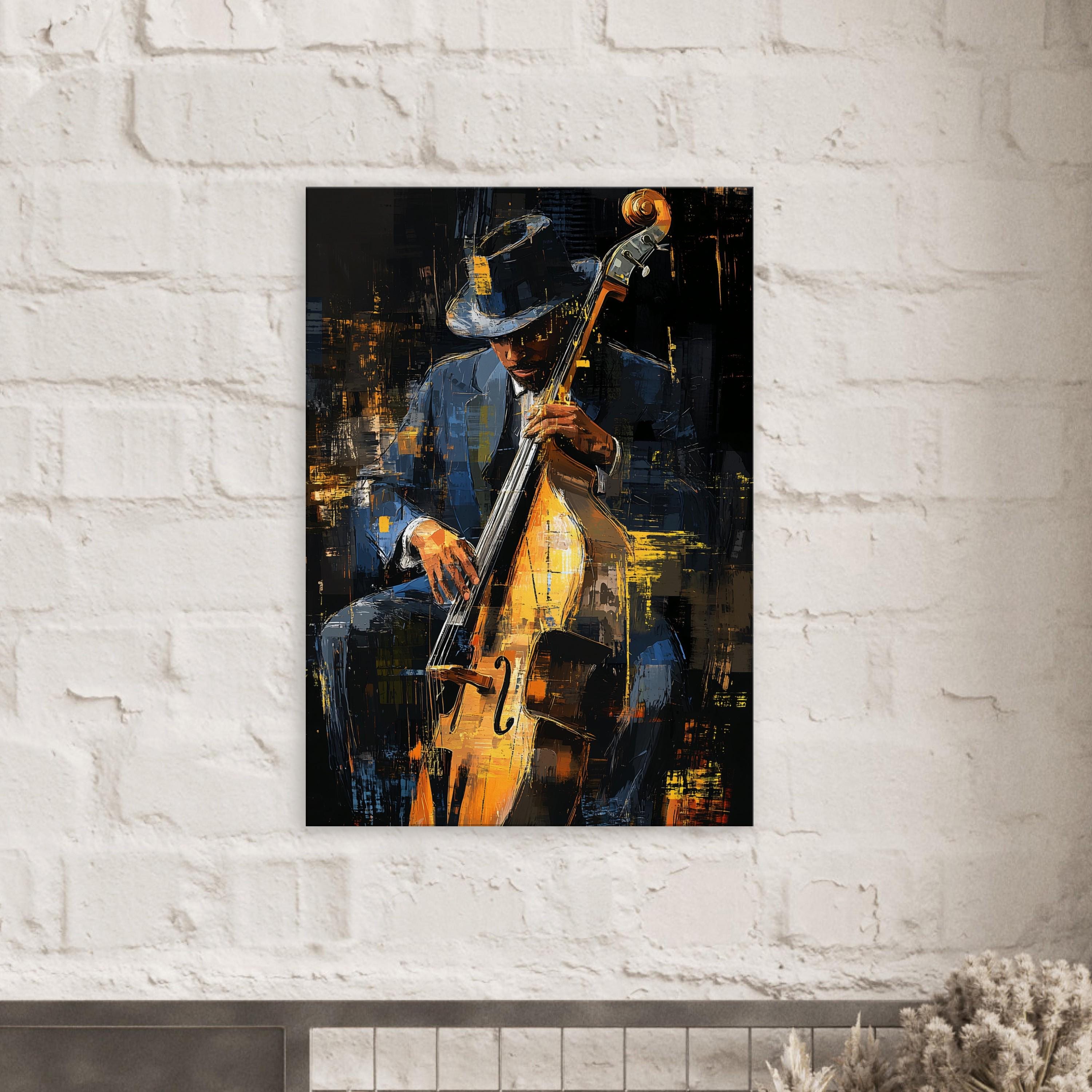 Musical Wall Art-jazz Wall Art-music Wall Decor-musician Art Print