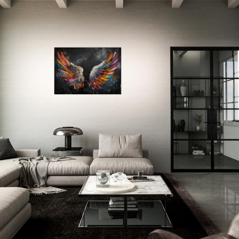 DECLINA Leinwandbild 'Früchte' Für Die Küche – 80x50 Cm, Kunstdruck Auf Echter Leinwand