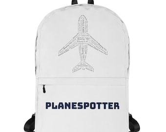 Mochila para avistadores de aviones: mochila para entusiastas de la aviación de AV Geek / regalo perfecto para avistadores de aviones