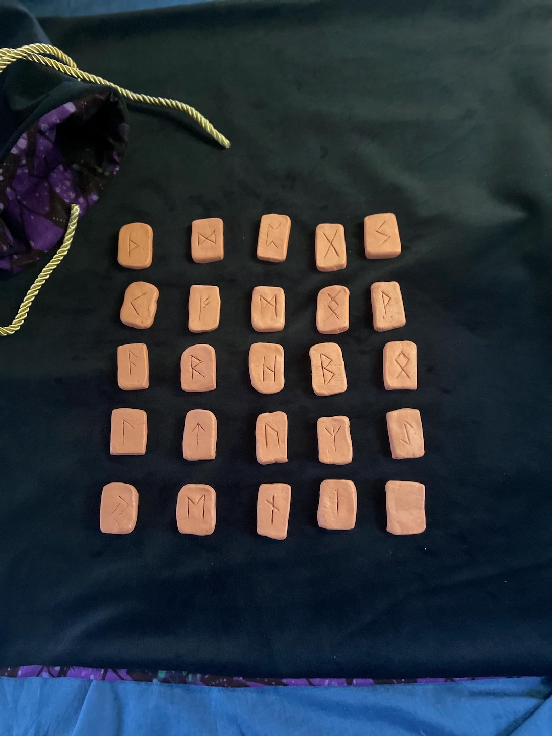 Handmade Runes - Rustic Terracotta - Etsy