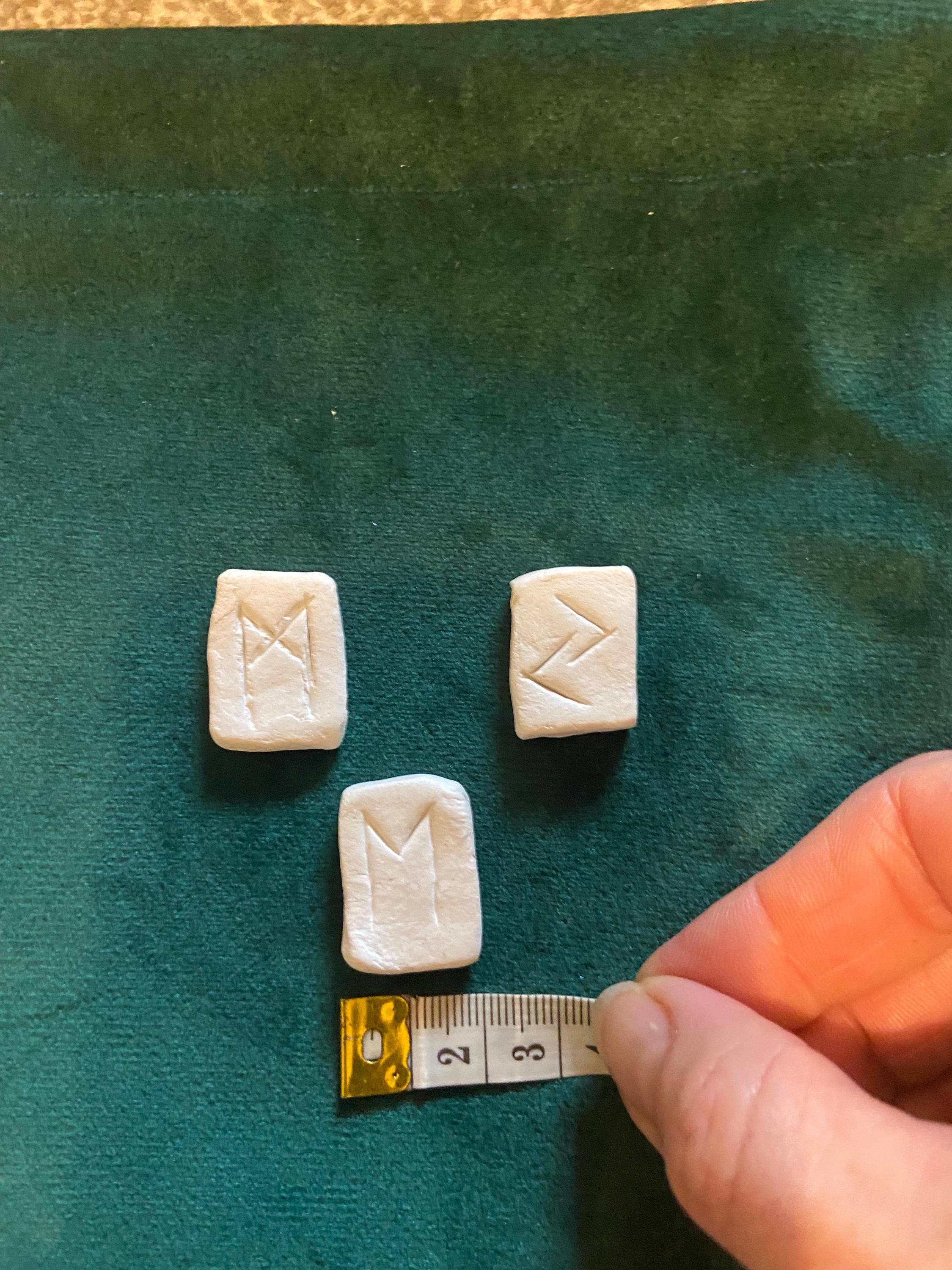 Handmade Runescape Runes Handmade Runes - White - Etsy