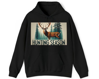 Sweat-shirt à capuche unisexe Heavy Blend™ de la saison de chasse