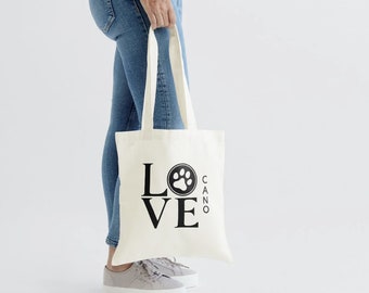Custom Pet Tote Bag - Custom Dog Tote Bag - Tote Bag for Dog - Tote Bag for Cat - Personalized Dog Tote - Custom Dog Lover Gift