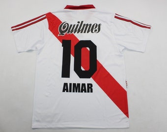 river plate 1998 1999 jersey aimar shirt t-shirt jacket river