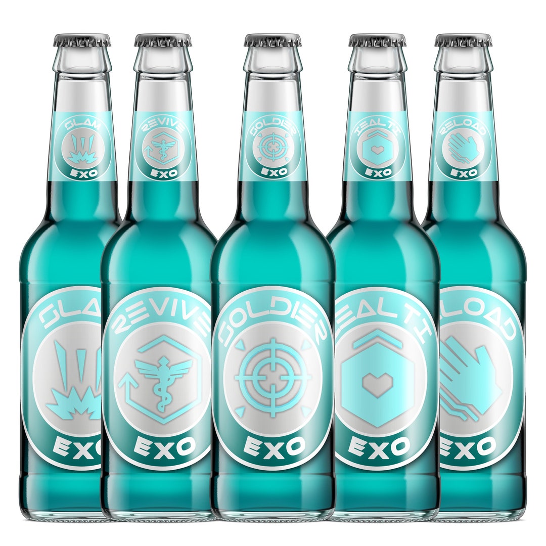 Call of Duty Advanced Warfare Zombies Perk A Cola Bottles Etsy