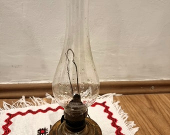 Lámpara de gas antigua