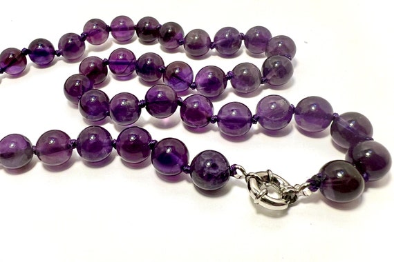 Necklace Set -  Vintage Horse Choker &  Amethyst … - image 3