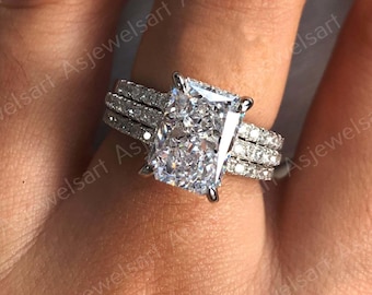 Lab Grown Bridal Set