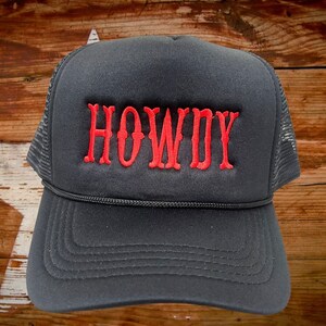 HOWDY Embroidered Trucker Hat