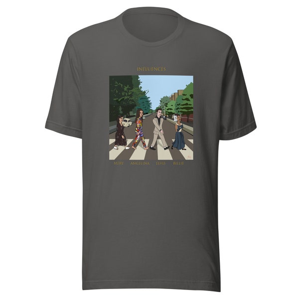 Angelina Jordan T-shirt - Abbey Road Mashup ft. Elvis Presley
