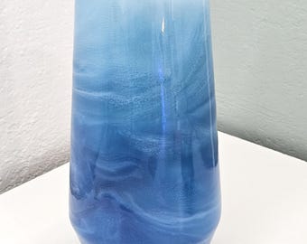 Jarrón de vidrio de resina epoxi