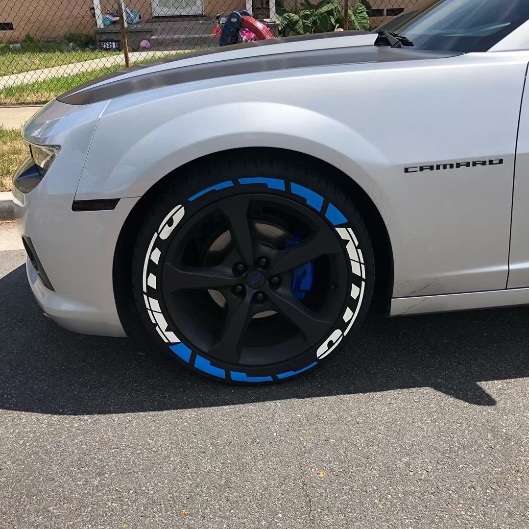 Permanent Nitto Tire Lettering Stickers 1.25 Letter for Etsy