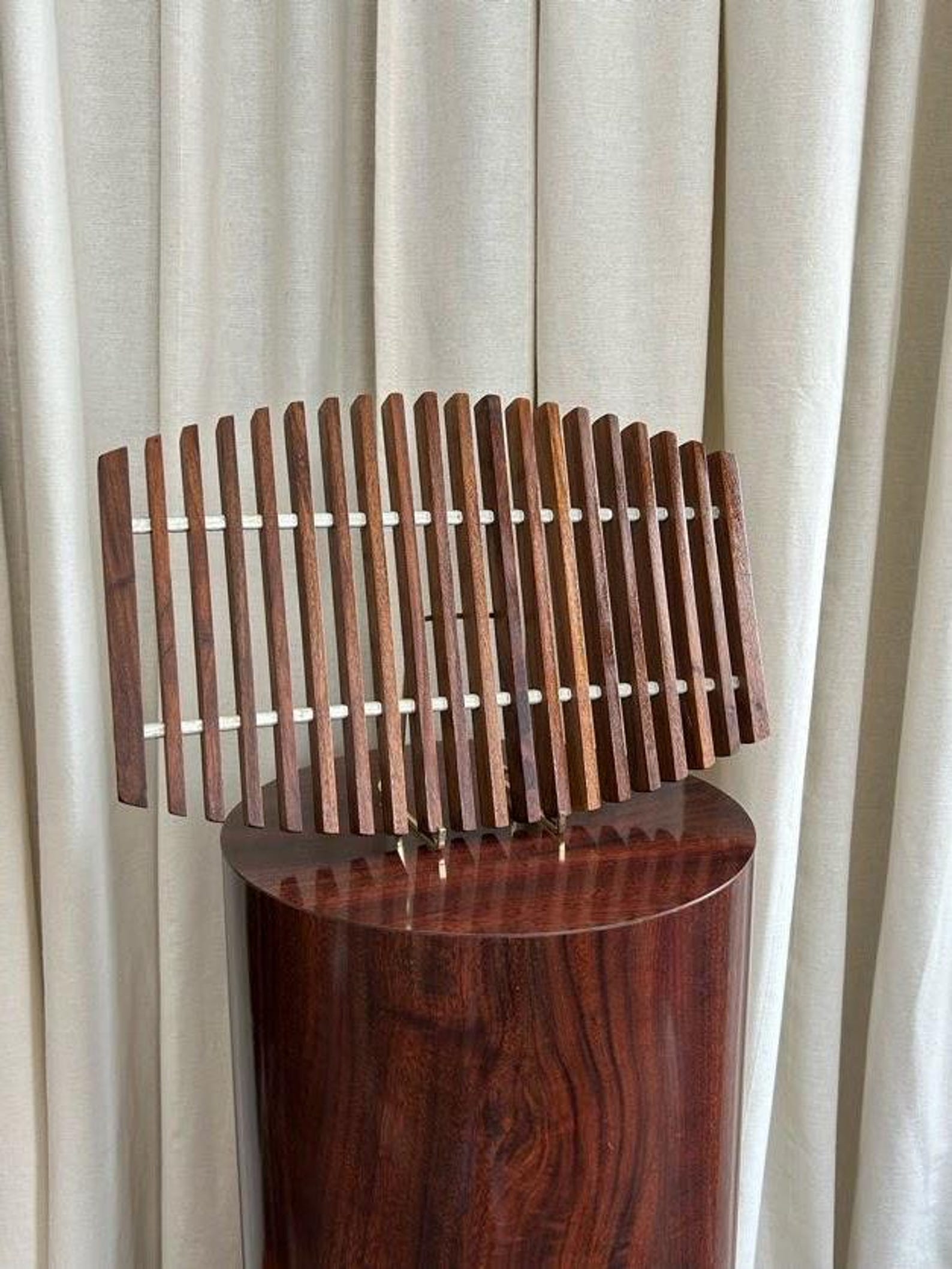 Vintage Mid Century Modern Danish Teak Trivet Hot Plate