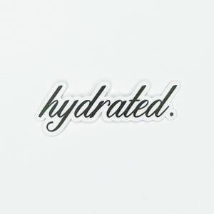 Hydrated Sticker