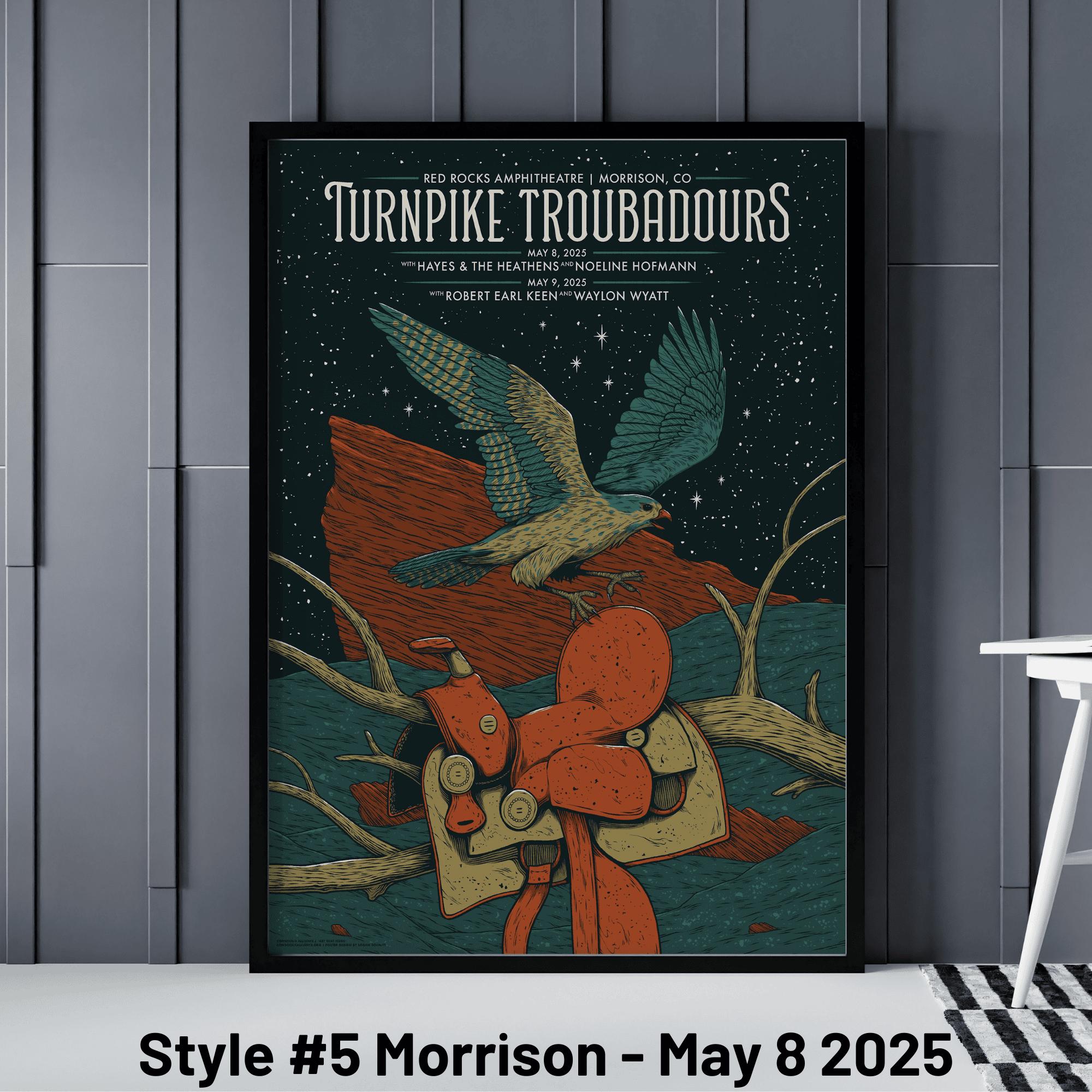 Turnpike Troubadours Posters - Turnpike Troubadours New Braunfels
