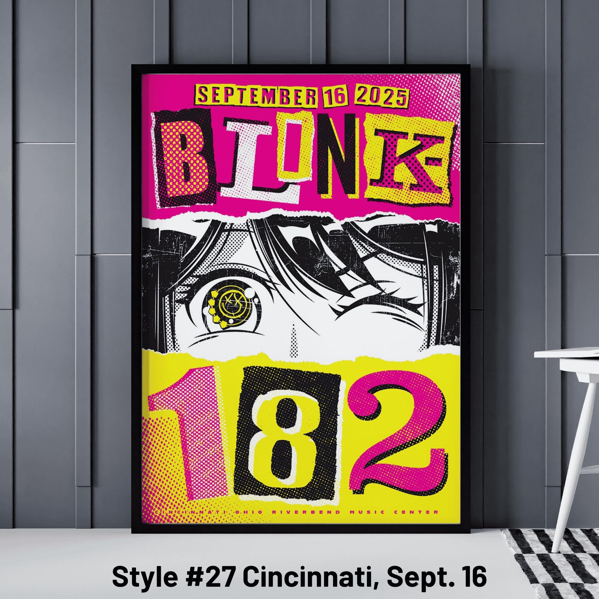 Blink 182 All Gig Posters - Blink 182 Acrisure Arena Palm Desert