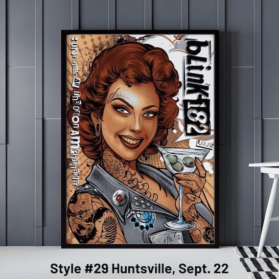 Blink 182 All Gig Posters - Blink 182 Acrisure Arena Palm Desert