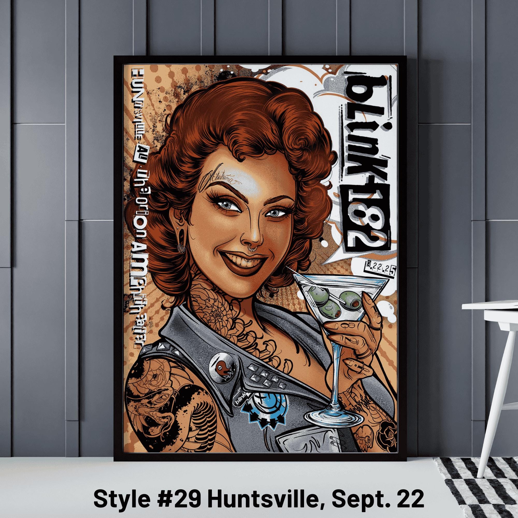 Blink 182 All Gig Posters - Blink 182 Acrisure Arena Palm Desert