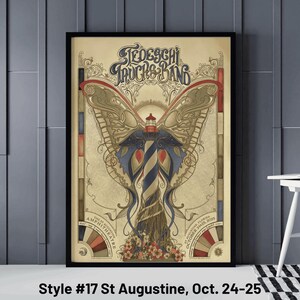 Tedeschi Trucks Band Poster, Tedeschi Trucks Band The St. Augustine Amphitheatre October 24 25 Poster, Tedeschi Bank of Pavilion