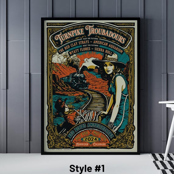 Turnpike Troubadours Posters - Turnpike Troubadours New Braunfels