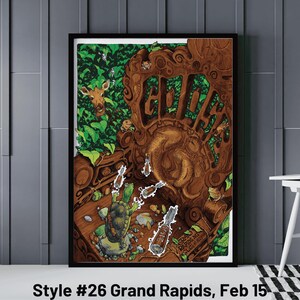 Goose Tutti i poster dei concerti - Goose The Salt Shed Chicago Poster - Goose PNC Bank Holmdel Poster - Goose Atlanta Poster - Goose Portland