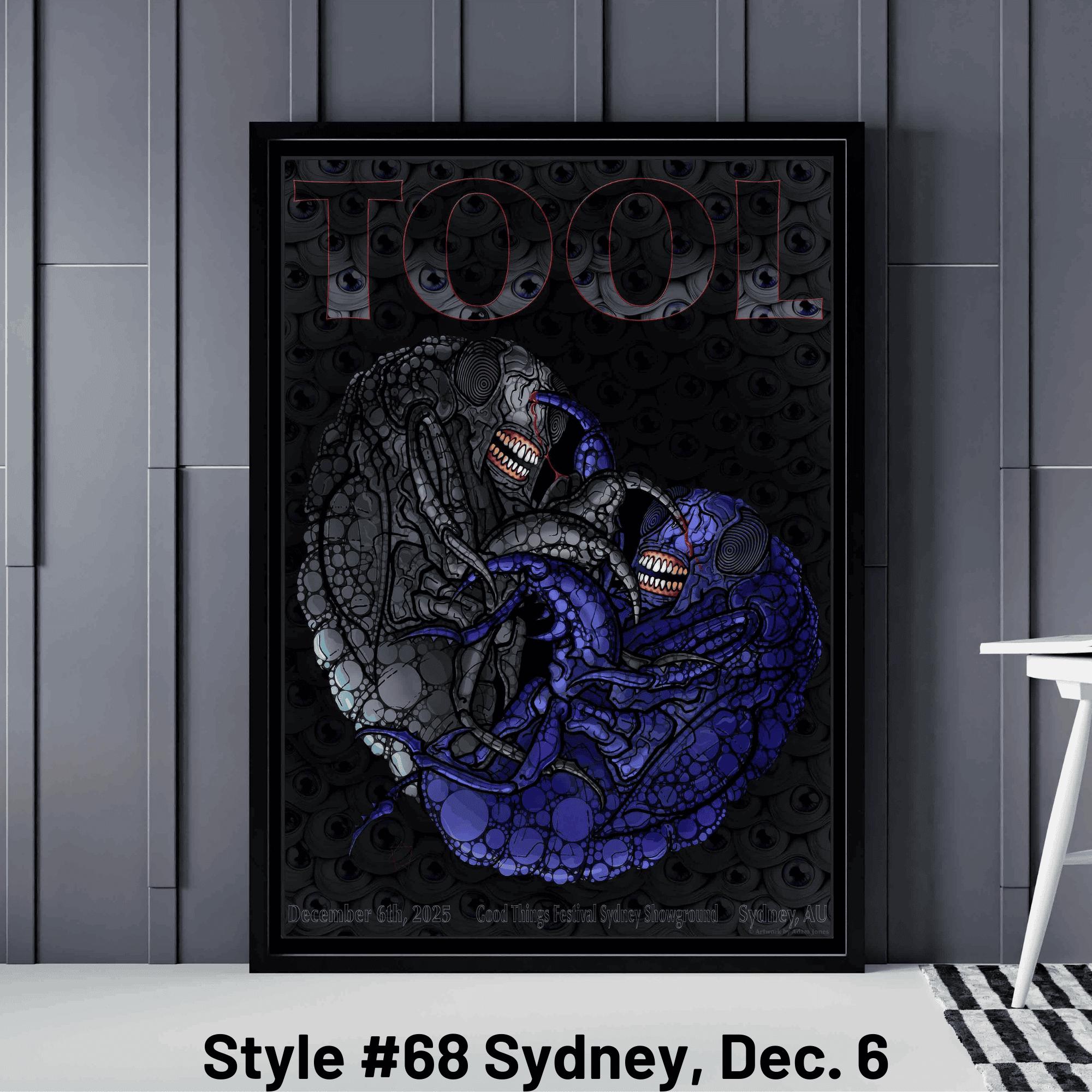 Tool Band All Posters, Tool Band Good Things Festival Sydney