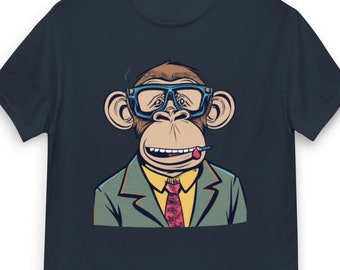 Quirky Monkey Tee | Playful Primate Shirt