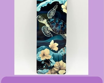 Metal Bookmark: Sea Turtle Theme