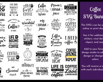 Lot café SVG (31 SVG)