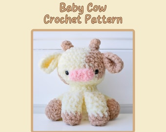 Cow Amigurumi Crochet Pattern