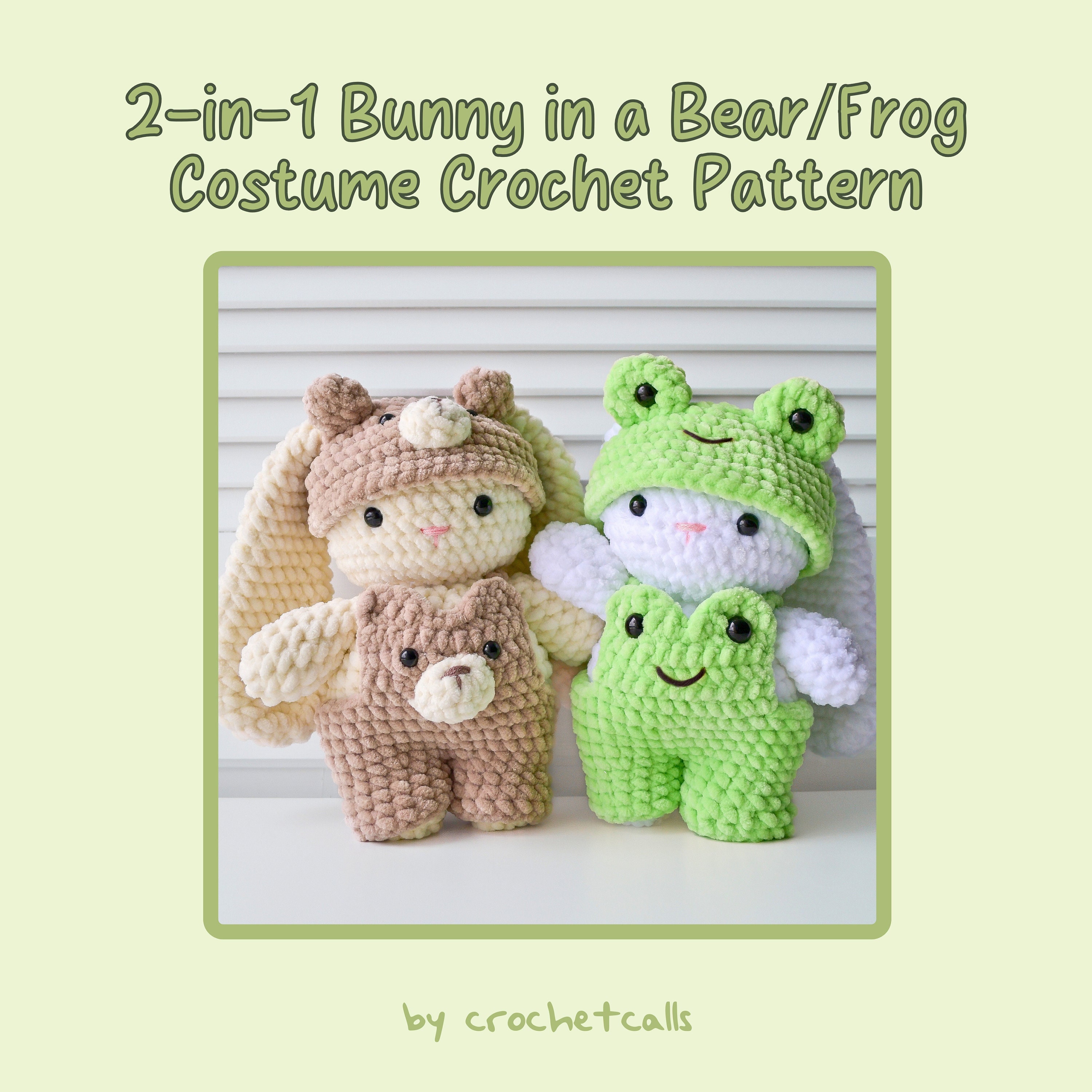 Frog Plush Crochet 