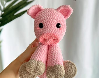 Pig Crochet Pattern (PDF Download)