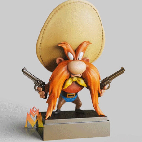 Yosemite Max High Quality 12K Resin 3D Printed Figure for Nostalgics, Classic Cartoon Fan Art Statue