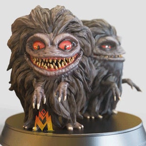 Critters Abs High Quality 12K Resin 3D Printed Figure, Fan Art Statue, Horror Movie Statue
